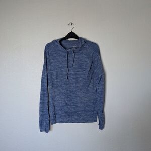 Sport Haley Blue Heathered Women's Hoodie Pullover